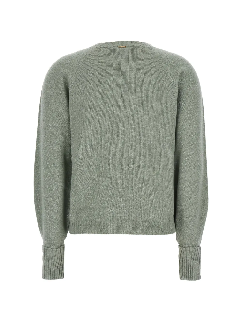 TWINSET raglan-sleeve wool sweater Groen