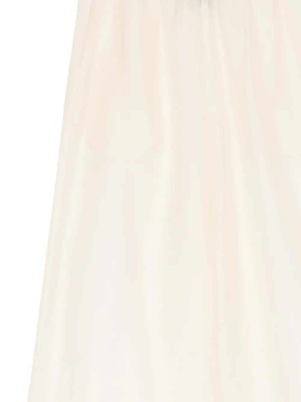 Cynthia Rowley Salina doorzichtige broek Beige
