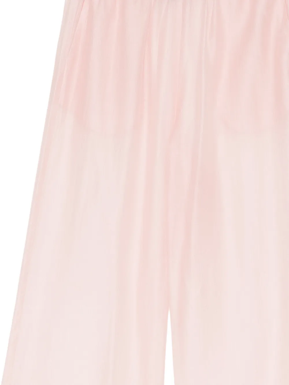 Cynthia Rowley Salina doorzichtige broek Roze