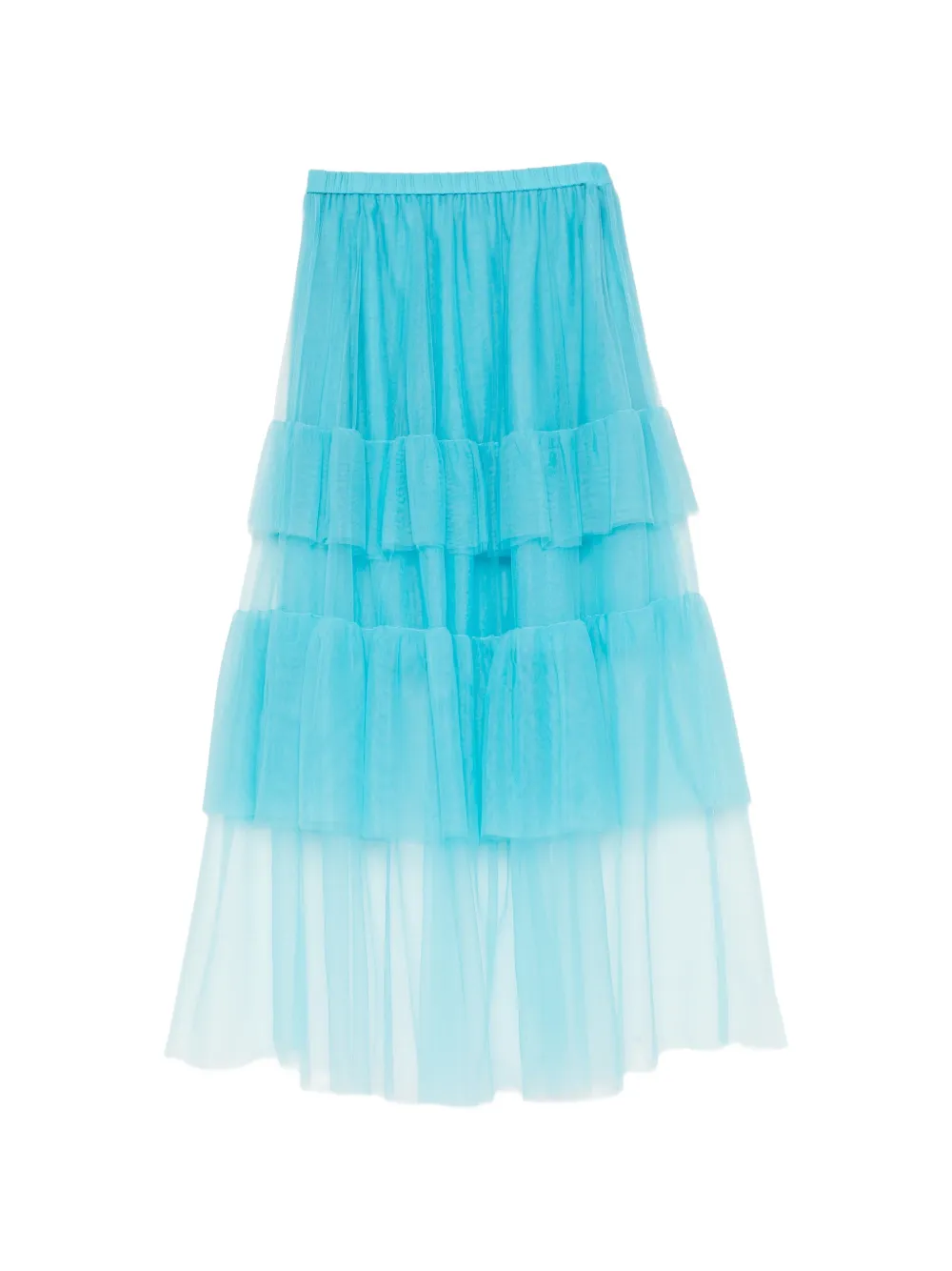 Cynthia Rowley Odette tulen rok Blauw