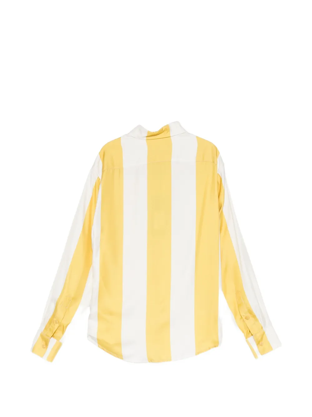 Cynthia Rowley Gestreept blouse Geel
