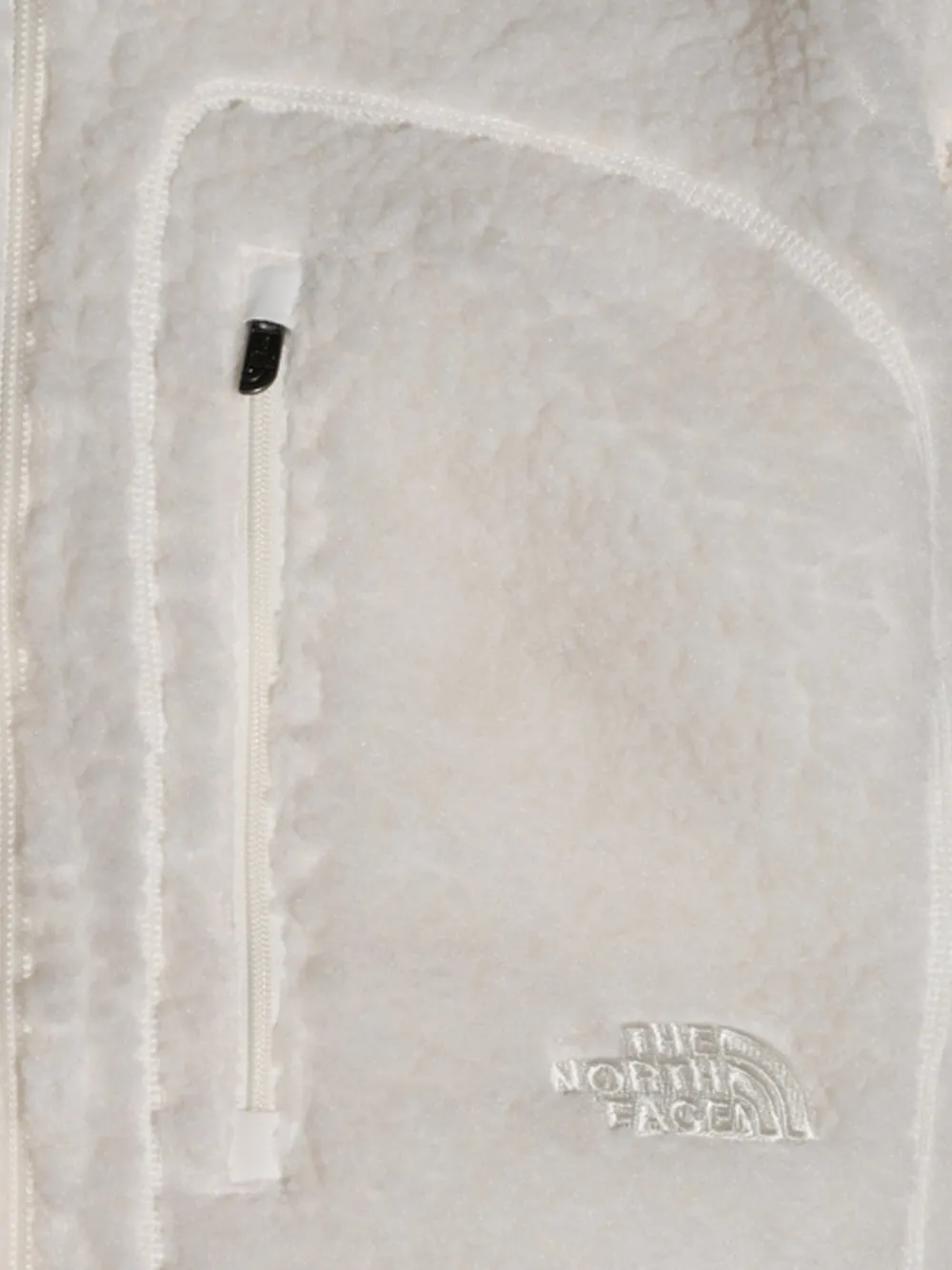 The North Face Fleece jack met rits Wit