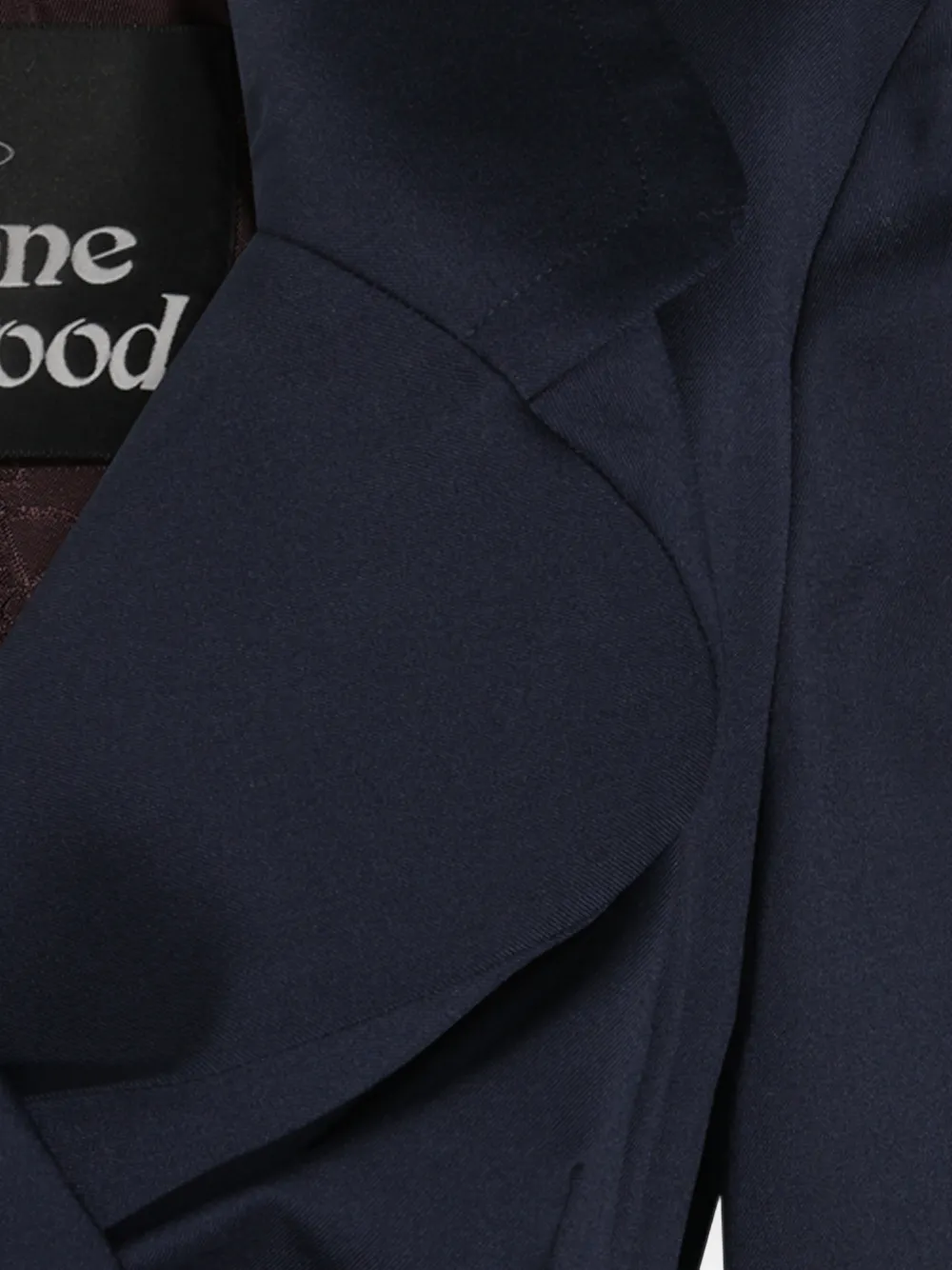 Vivienne Westwood asymmetric-fastening blazer Blauw