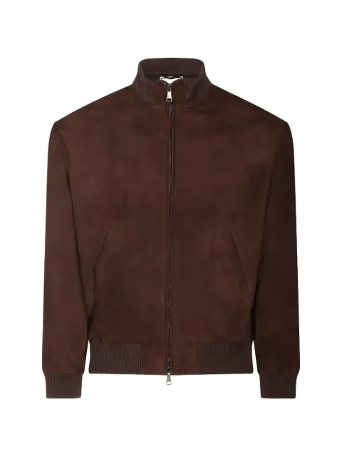 Tagliatore suede jacket