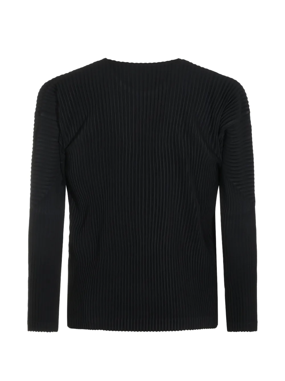 Homme Plissé Issey Miyake Geplooid T-shirt Zwart