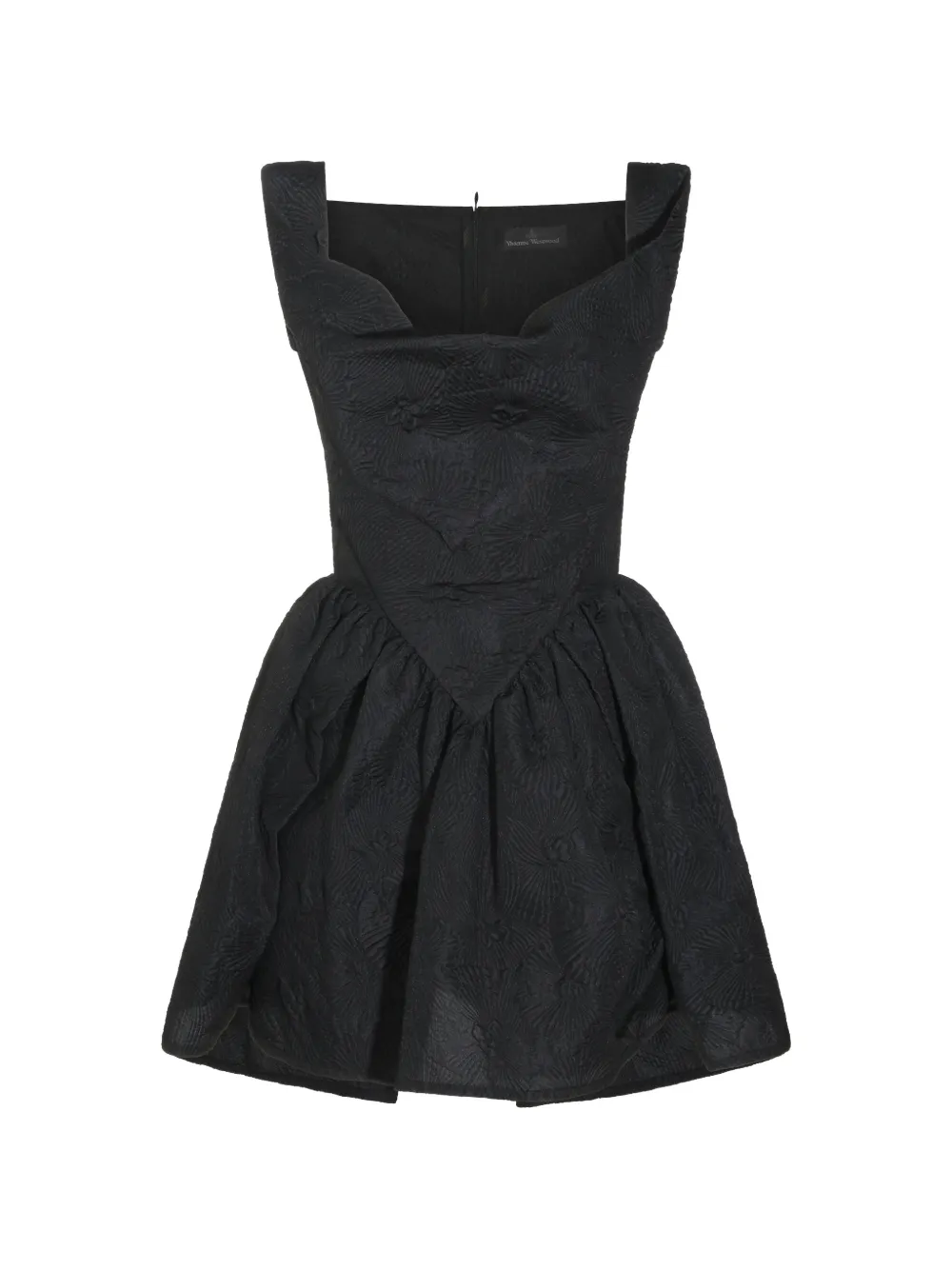 Vivienne Westwood jacquard-effect sleeveless dress - Schwarz