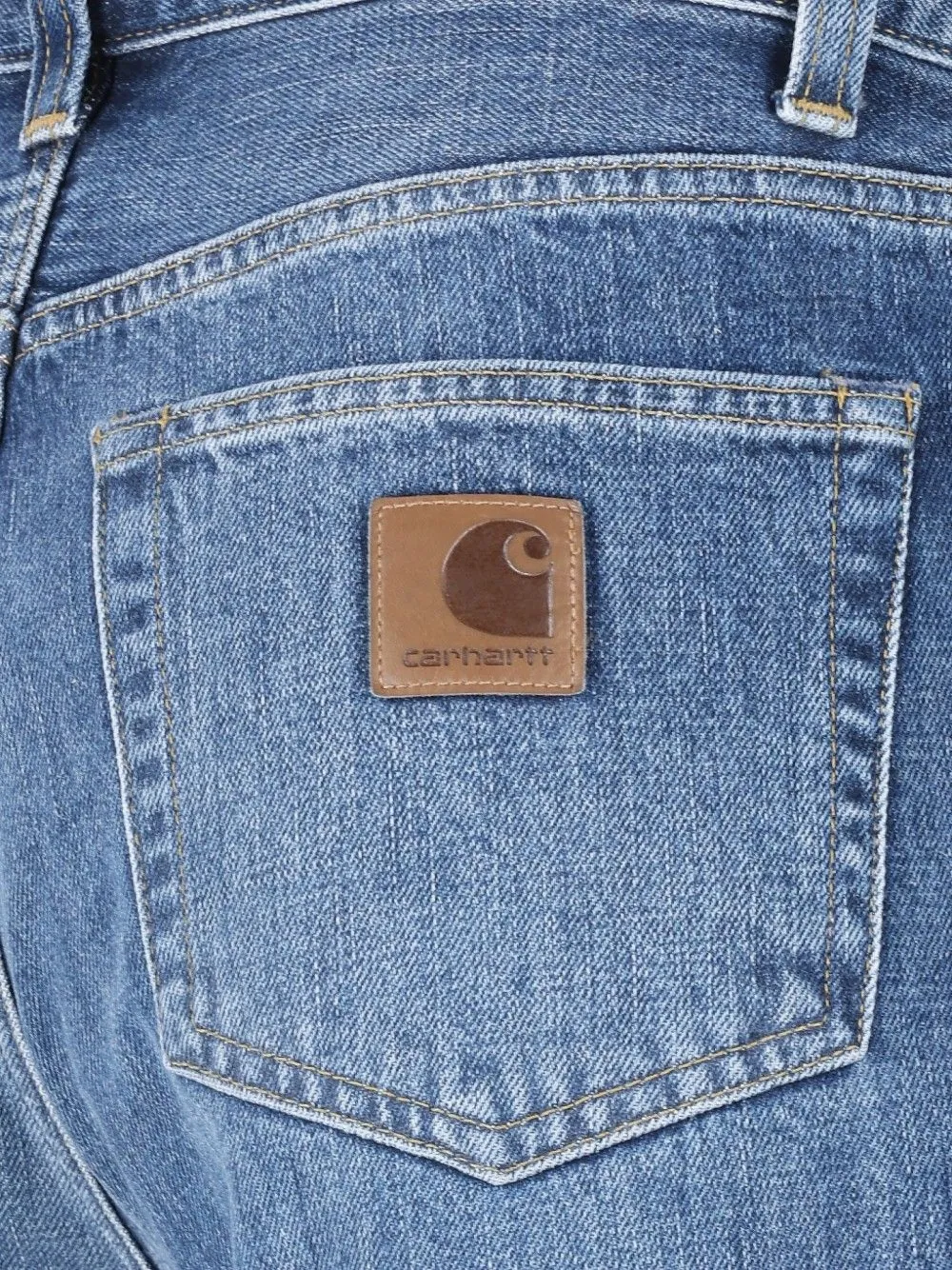 Carhartt WIP Aaron five-pocket jeans Blauw