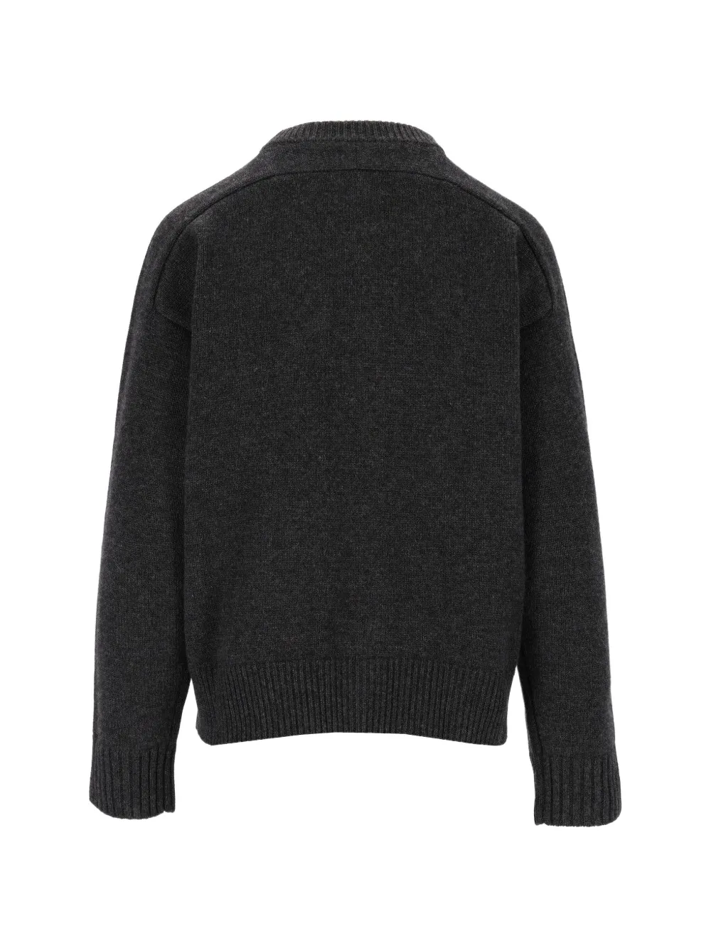 LouLou de Saison Aidar vest met ronde hals Grijs