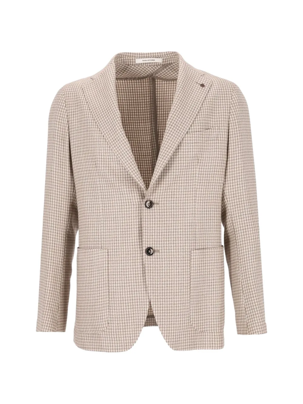 Tagliatore Montecarlo houndstooth jacket - Nude