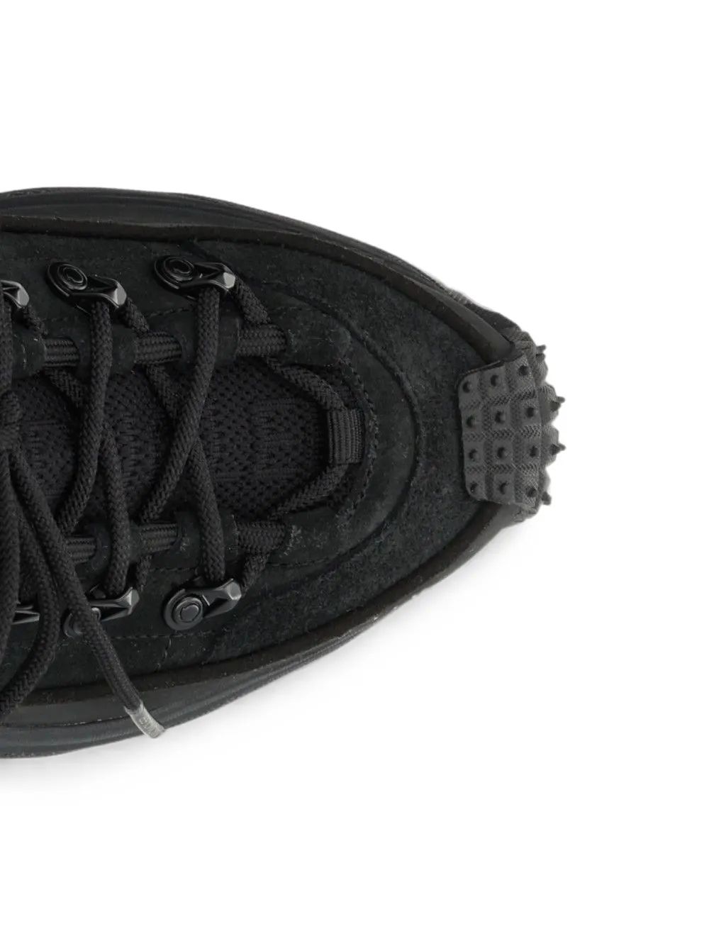 Moncler Trailgrip Lite3 suede sneakers Zwart