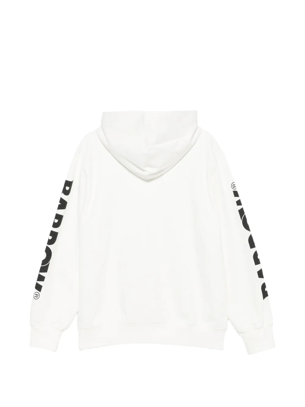 BARROW Jersey hoodie Wit