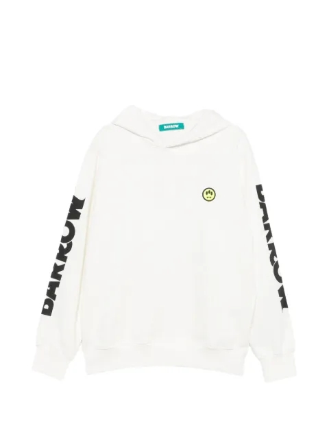 BARROW logo-print jersey hoodie