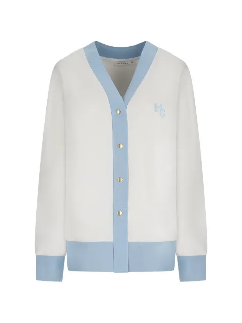 HOUSE OF GRAVITY Club contrast-trim cardigan