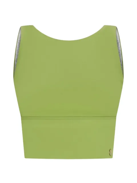 HOUSE OF GRAVITY crossover-strap crop top