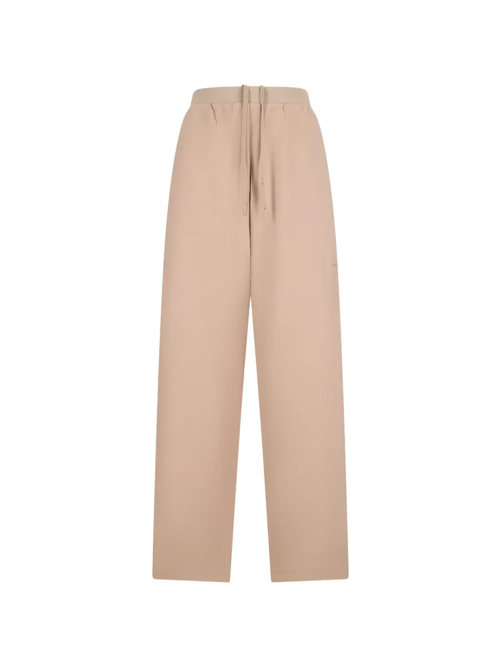 HOUSE OF GRAVITY wide-leg drawstring trousers - Nude
