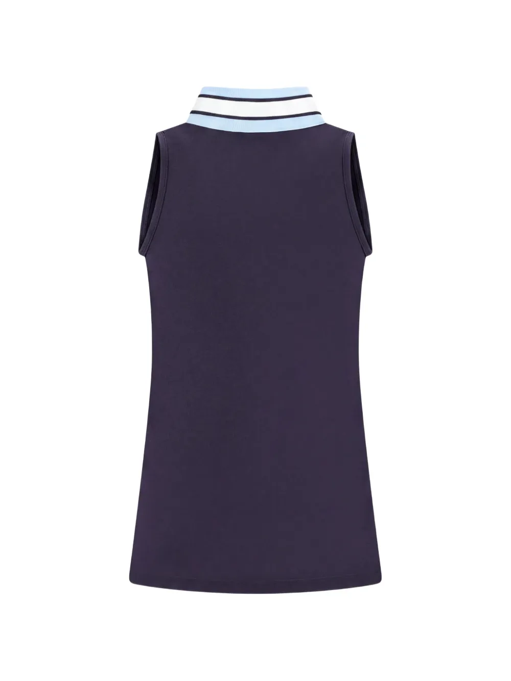 HOUSE OF GRAVITY Club gestreepte mouwloze top Blauw