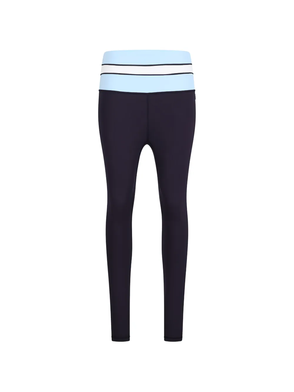 HOUSE OF GRAVITY stripe-detail leggings - Blau