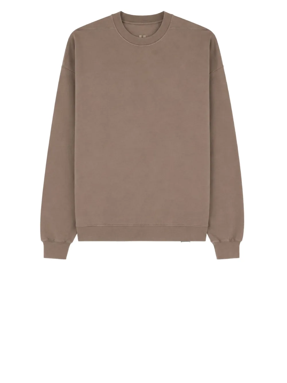Rick Owens DRKSHDW Trui met ronde hals en banddetail Beige