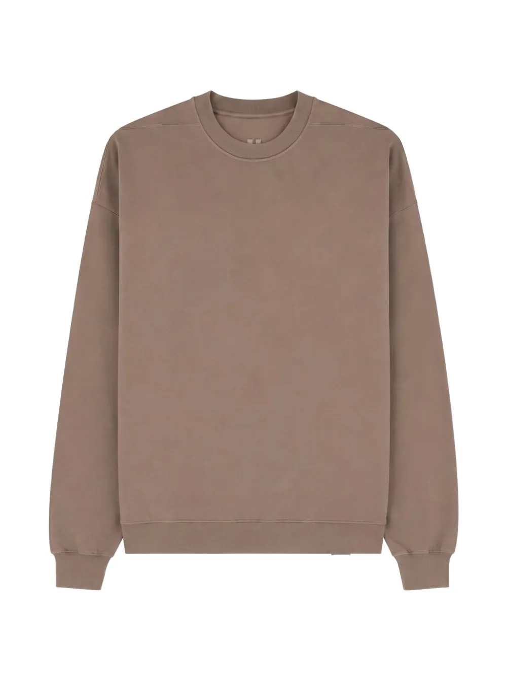 Rick Owens DRKSHDW Trui met ronde hals en banddetail Beige