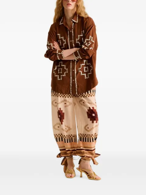 Carolina K 보이프렌드 긴소매 셔츠