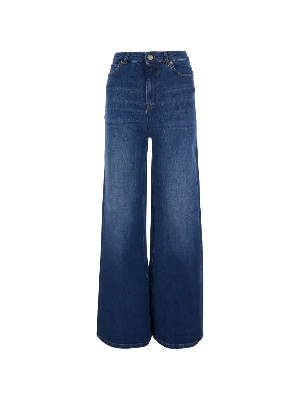 TWINSET Jeans a gamba ampia - Blu