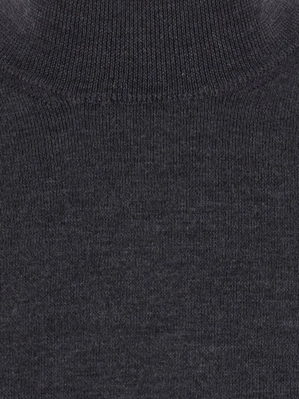 Semicouture high-neck knitted mini dress Grijs