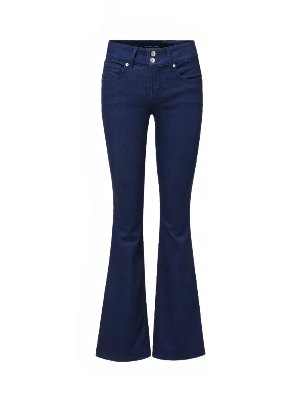 Veronica Beard Beverly flared jeans met middelhoge taille Blauw