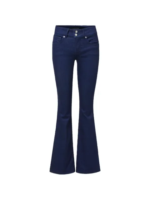 Veronica Beard Beverly mid-rise flared jeans