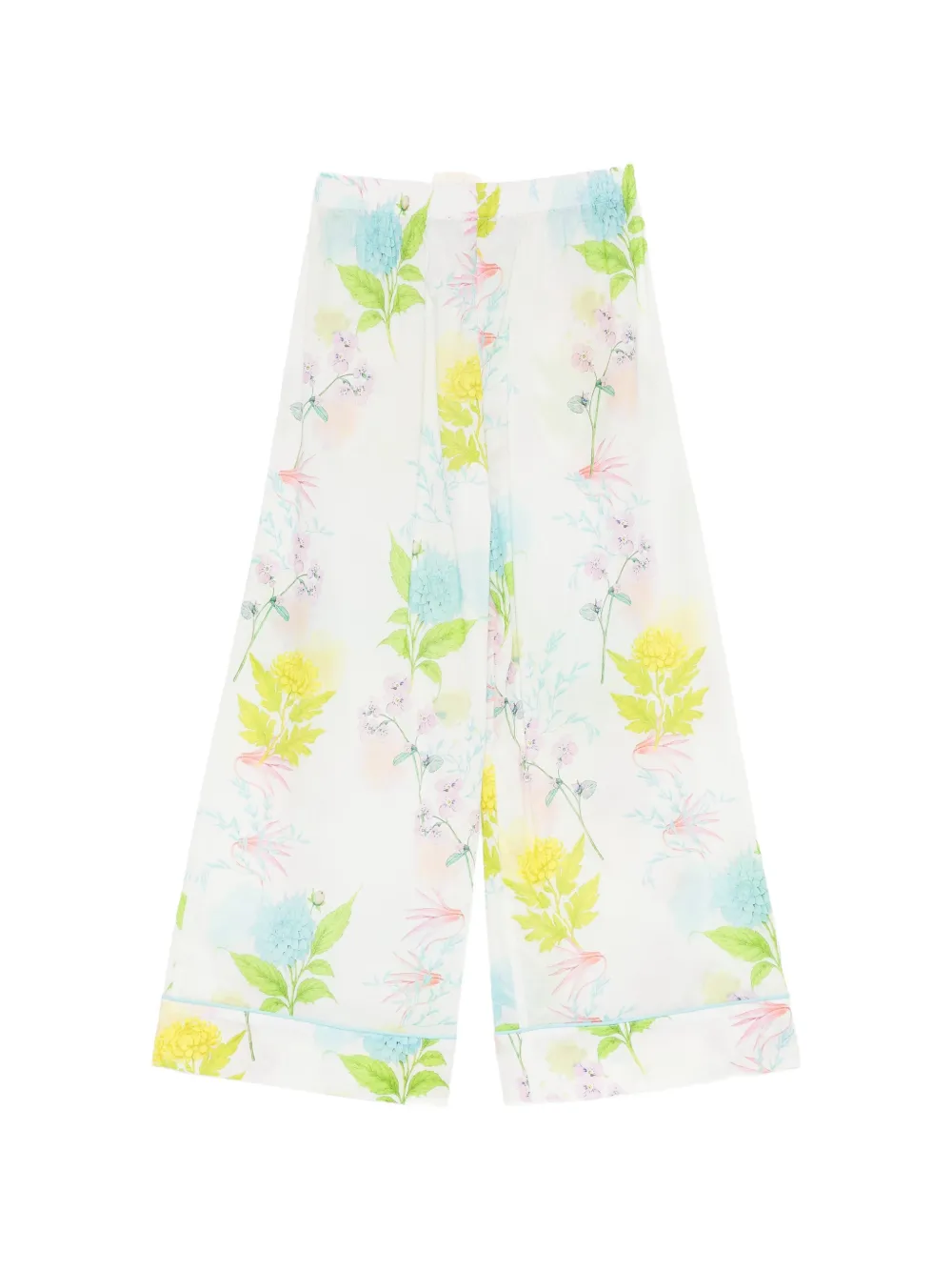 Cynthia Rowley floral-print pajama pants Wit