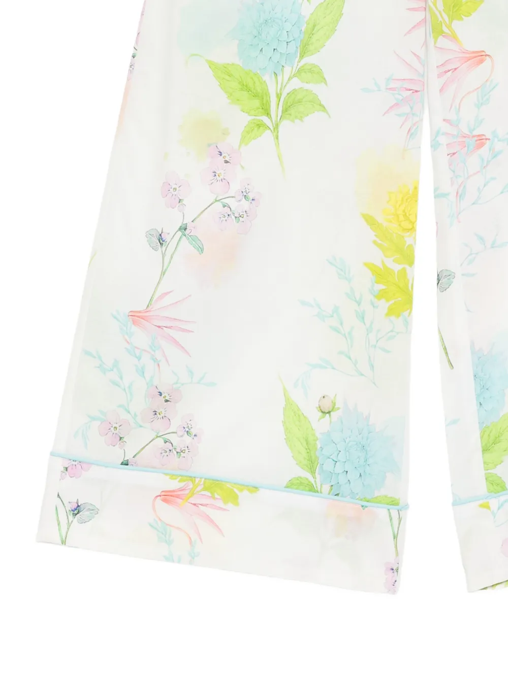 Cynthia Rowley floral-print pajama pants Wit