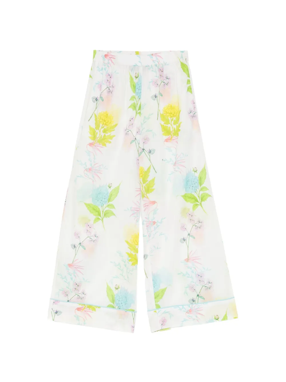 Cynthia Rowley floral-print pajama pants Wit