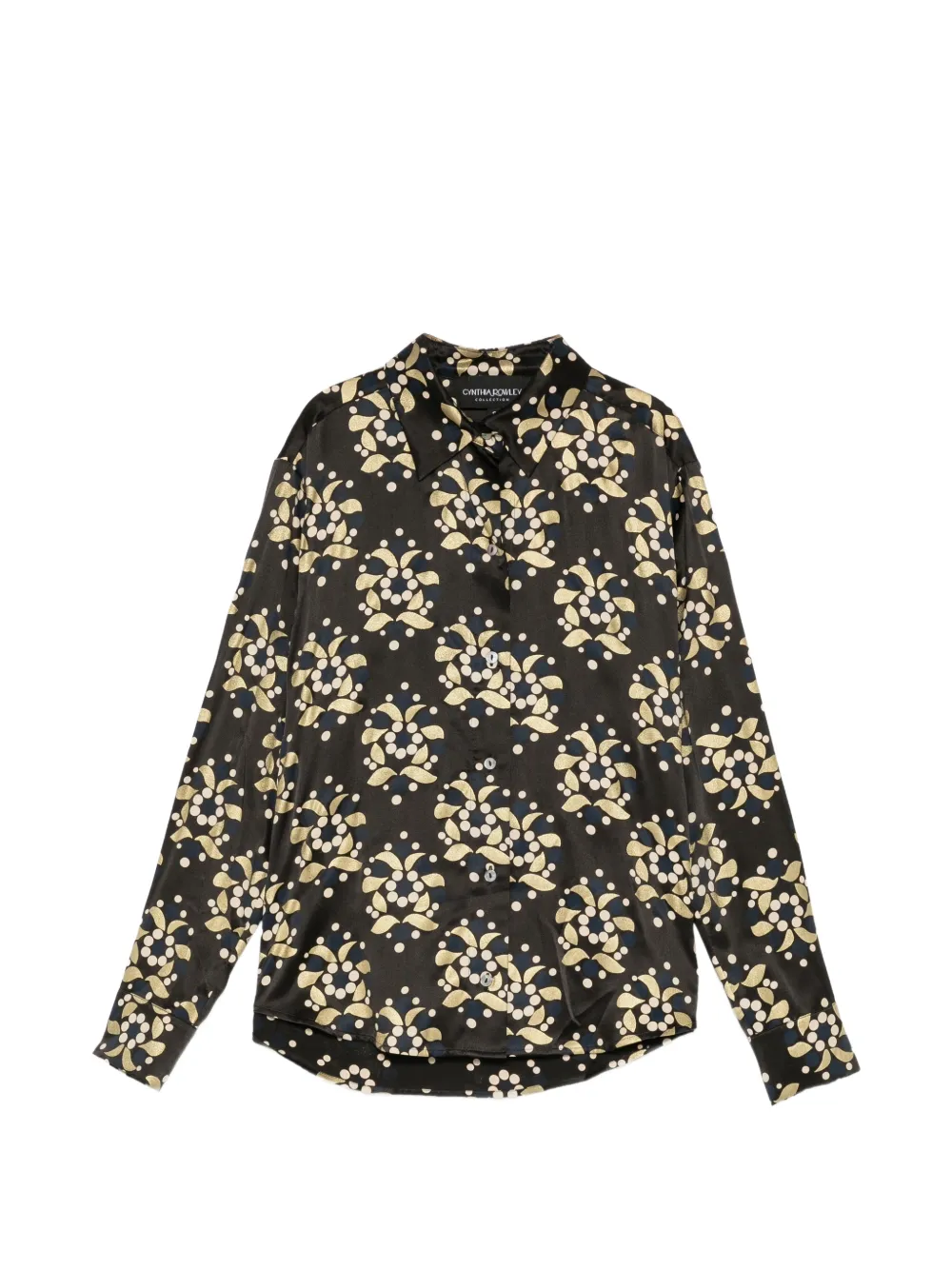 Cynthia Rowley chemise en filigrane - Noir Cynthia Rowley chemise en filigrane - Noir