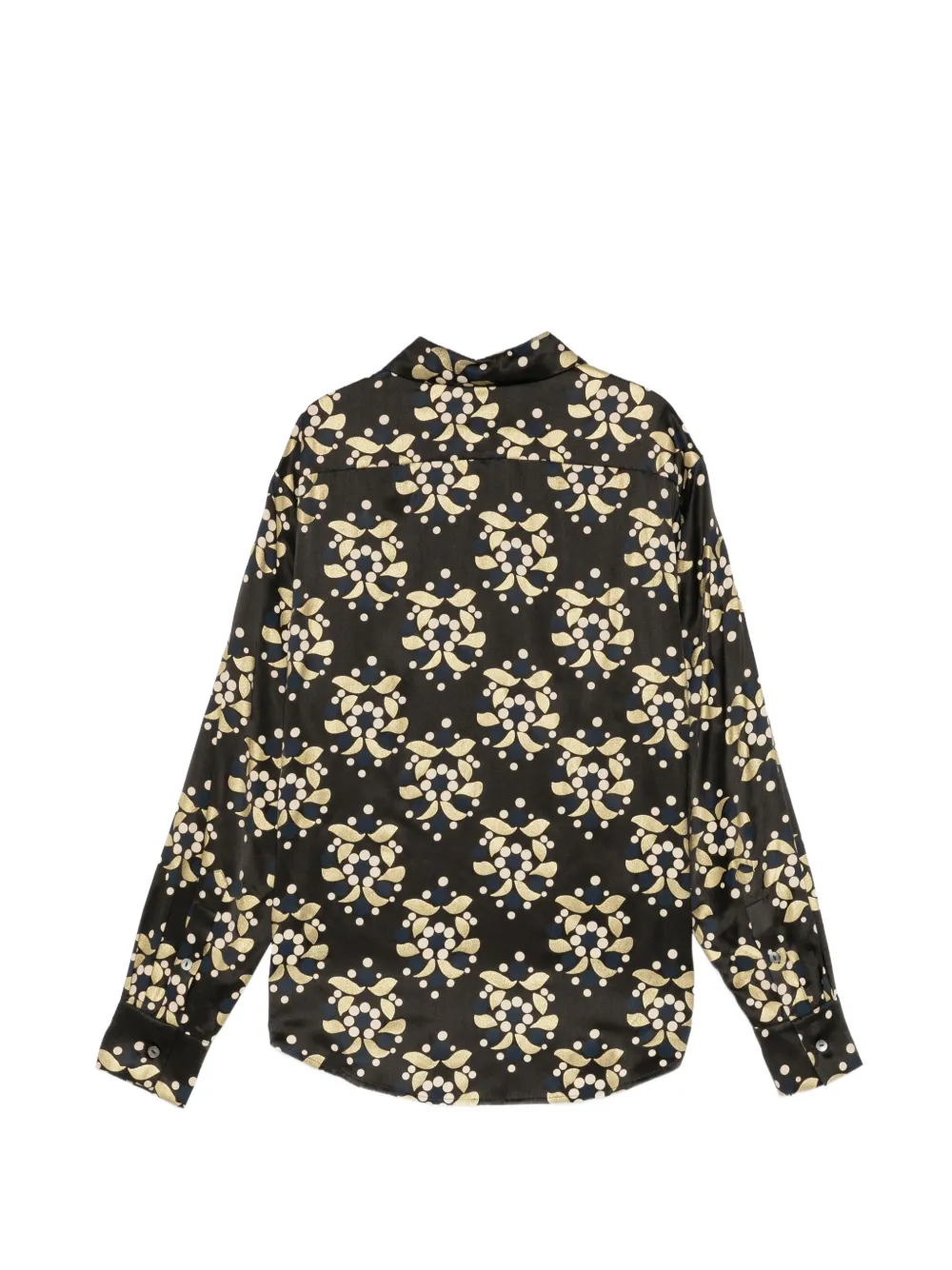 Cynthia Rowley Filigree blouse Zwart
