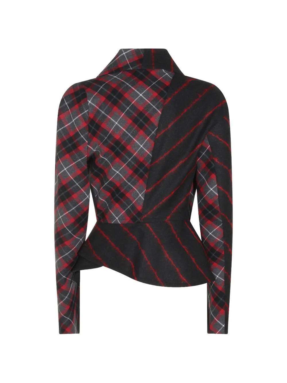 Vivienne Westwood Stormy jack met tartan-ruit Zwart