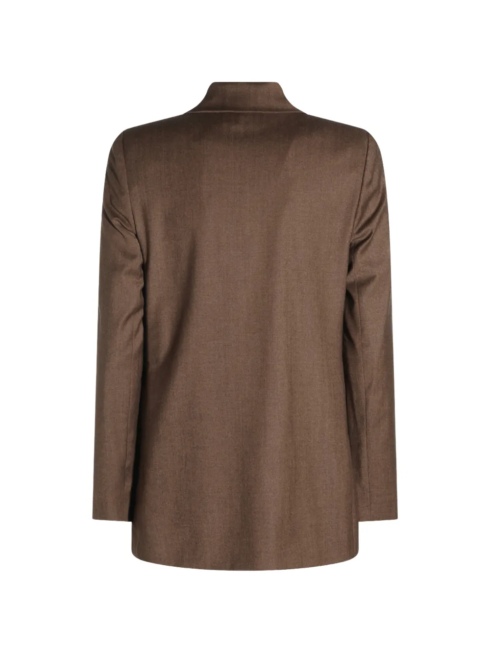 Antonelli Blazer met dubbele rij knopen en puntige revers Bruin