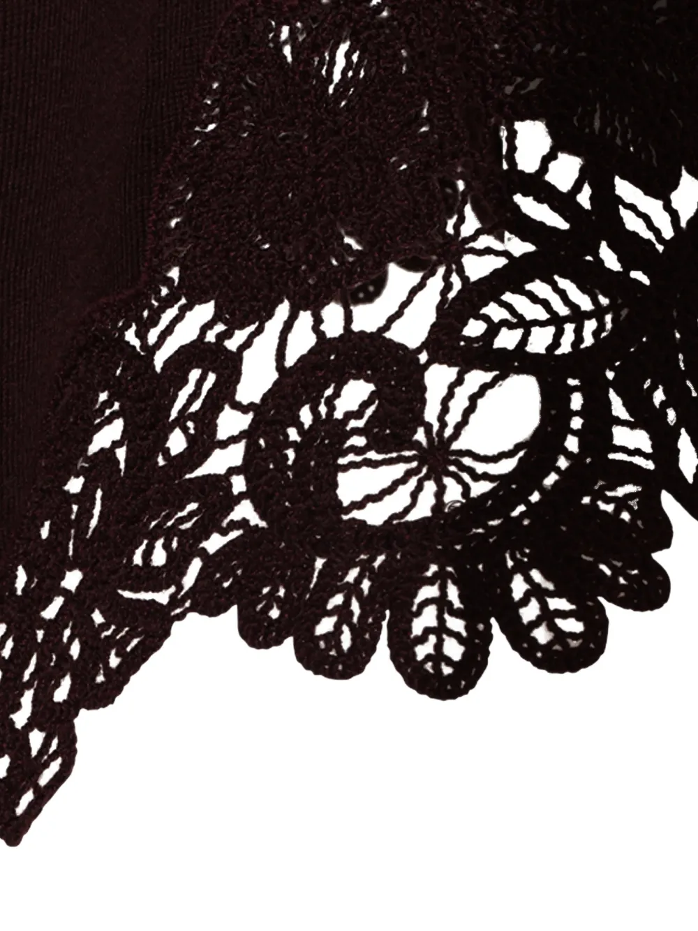 ZIMMERMANN lace-trim midi skirt Bruin
