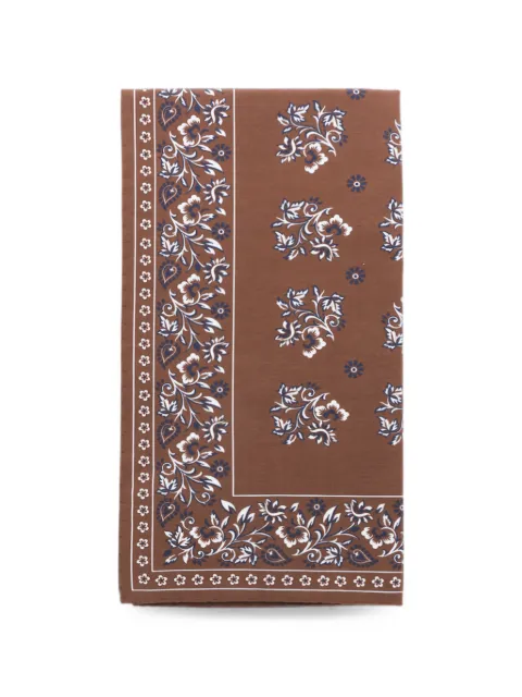 Canali floral-print bandana tie