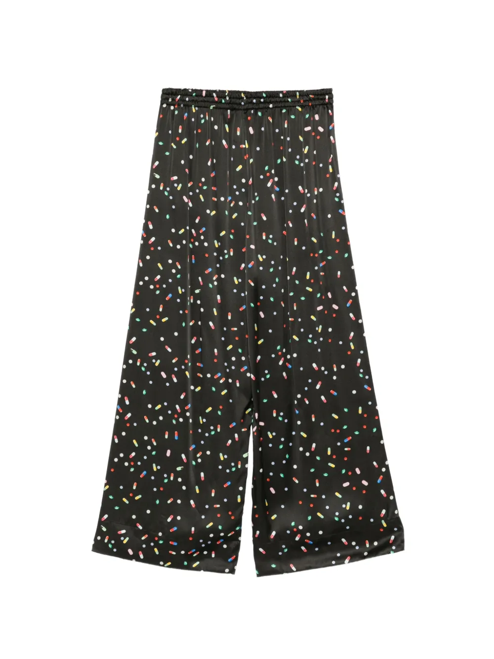 Cynthia Rowley Broek met pil-print Zwart