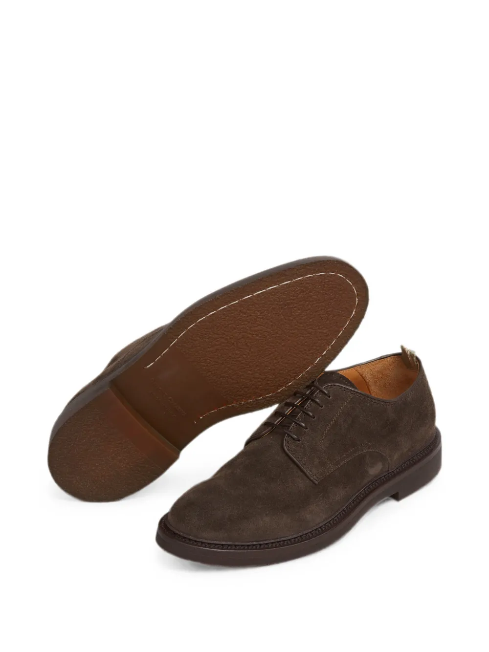 Officine Creative Hopkins suede lace-up shoes Bruin