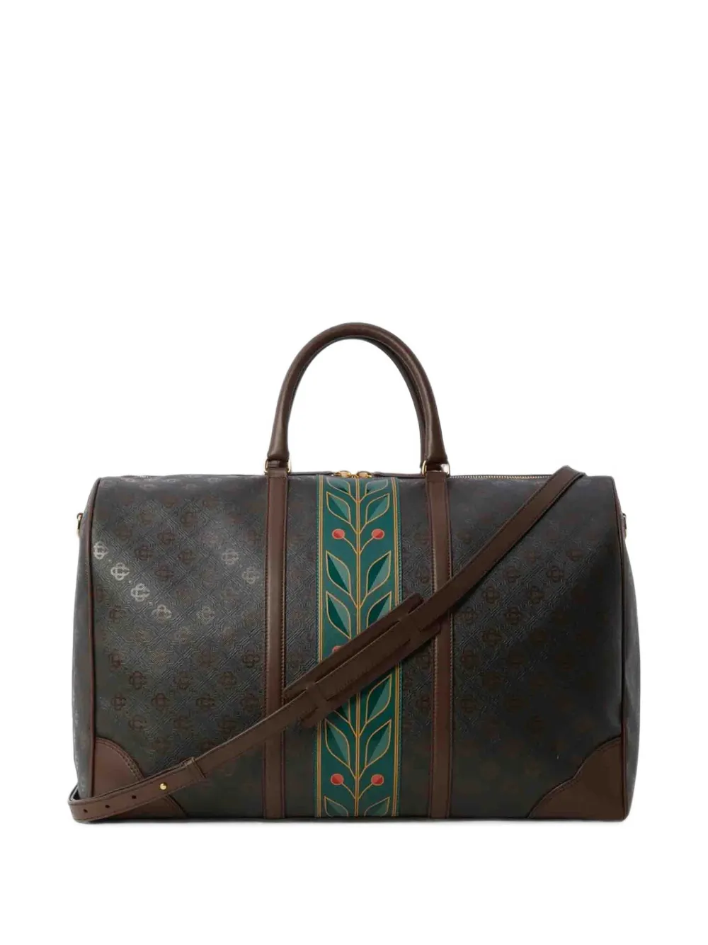 Casablanca Weekendtas met monogram Bruin