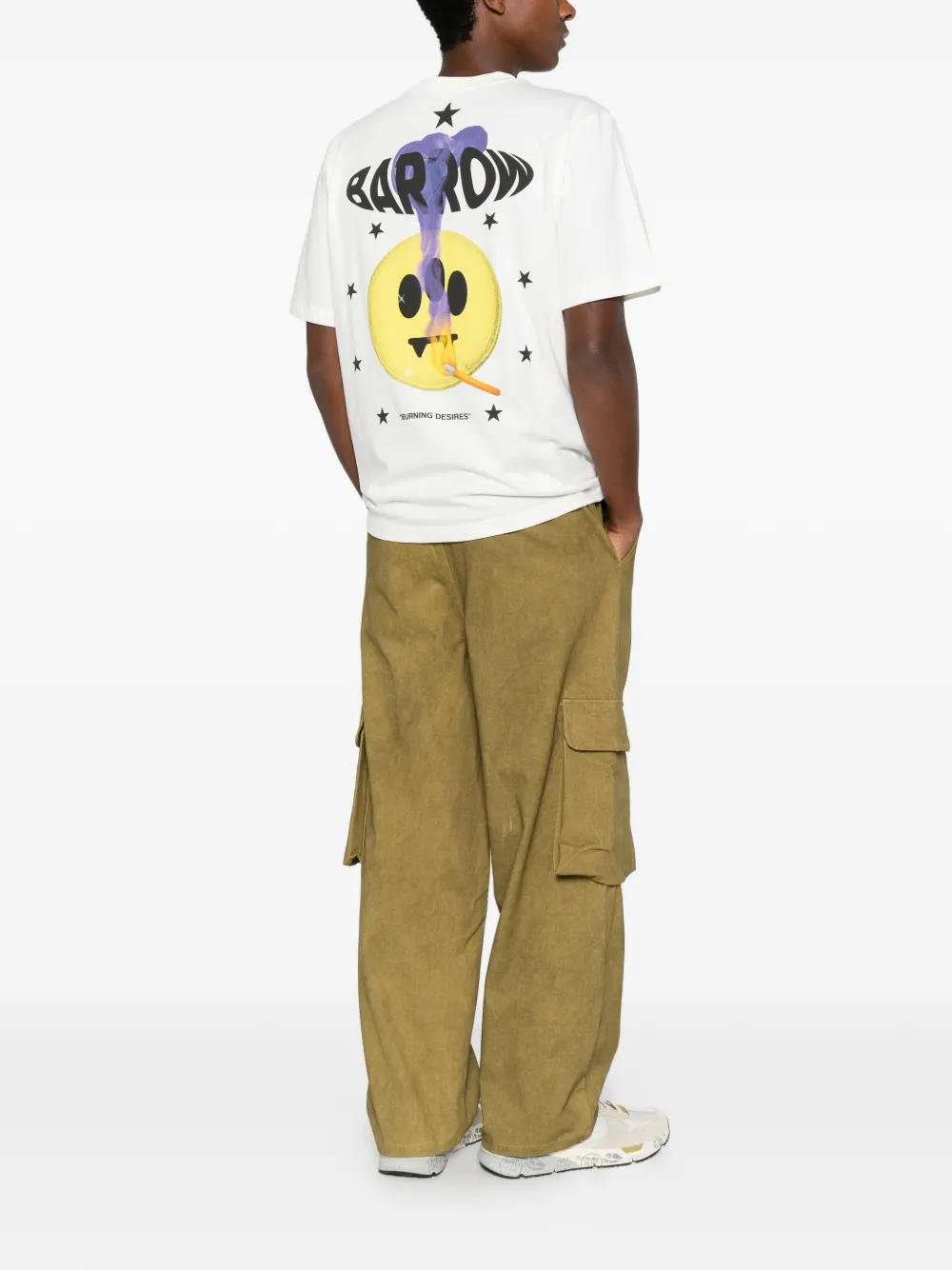 BARROW Jersey T-shirt Wit