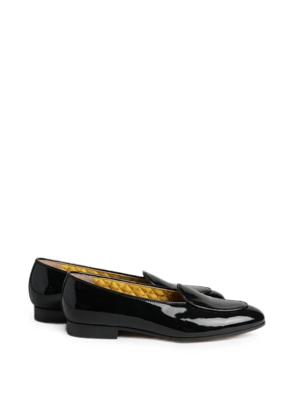 Fortela Hampton abrasive leather slippers - Schwarz