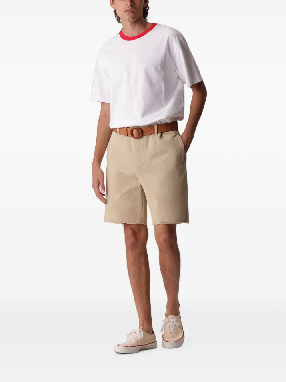 Fortela Noll twill shorts Blauw