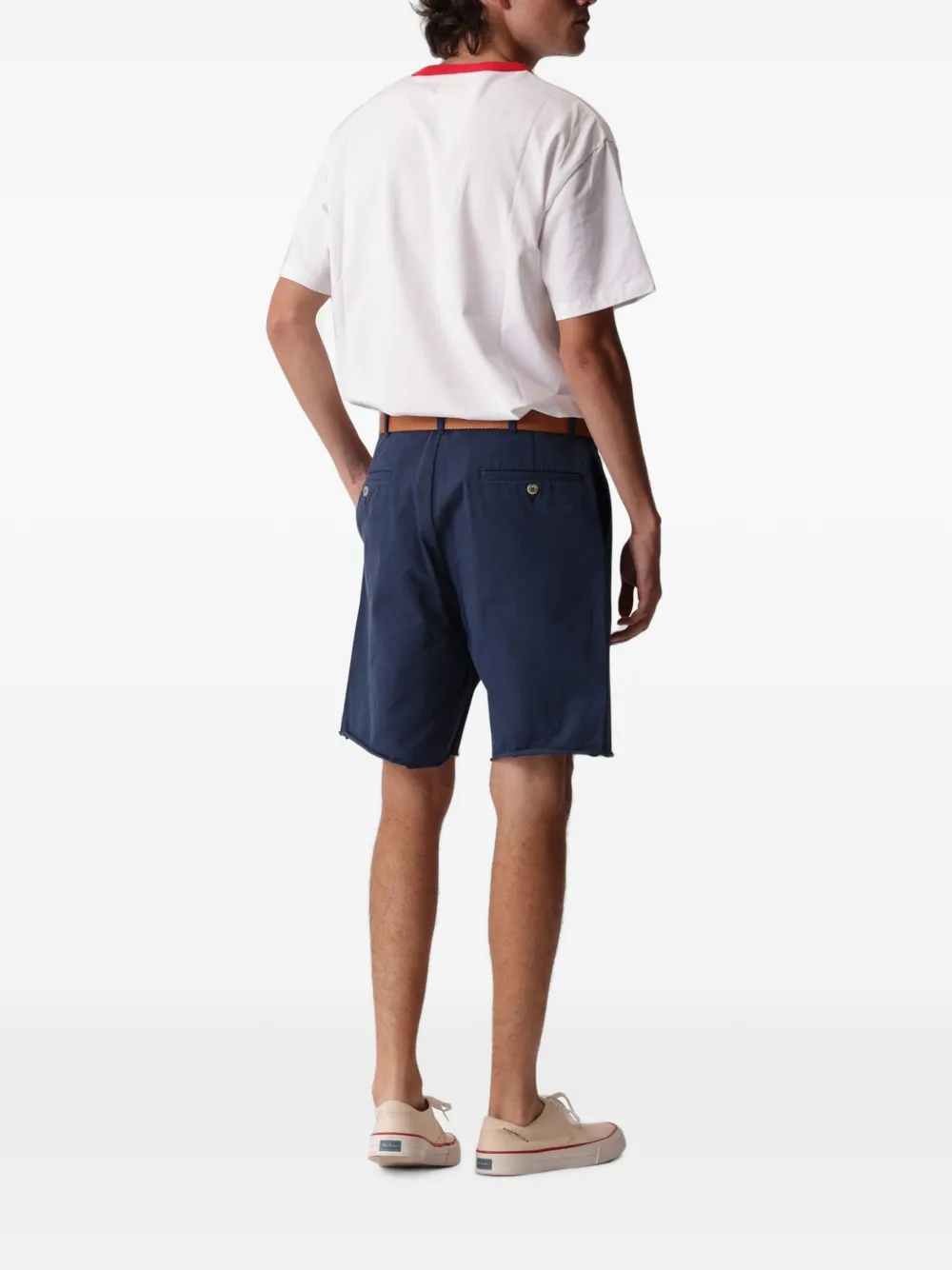 Fortela Noll twill shorts Blauw