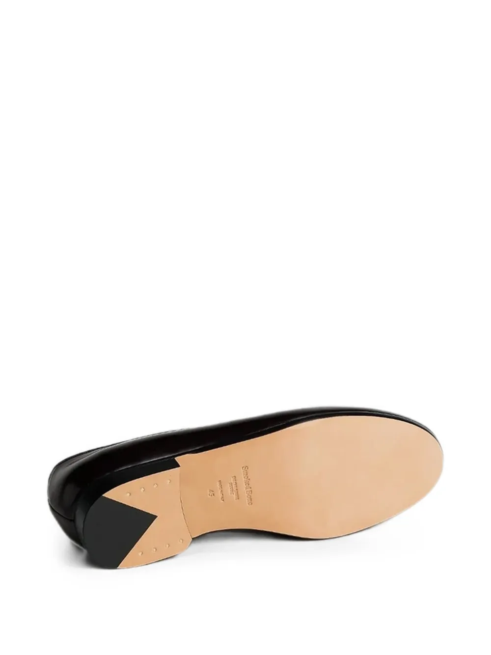 Fortela Crosby leren loafers Zwart