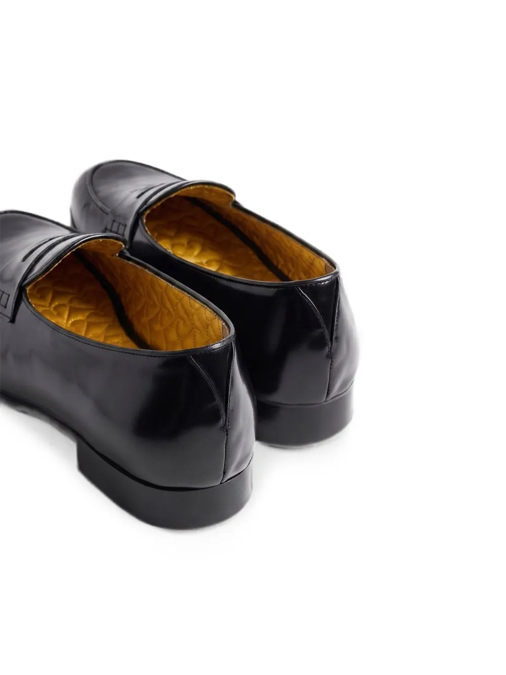 Fortela Crosby leren loafers Zwart