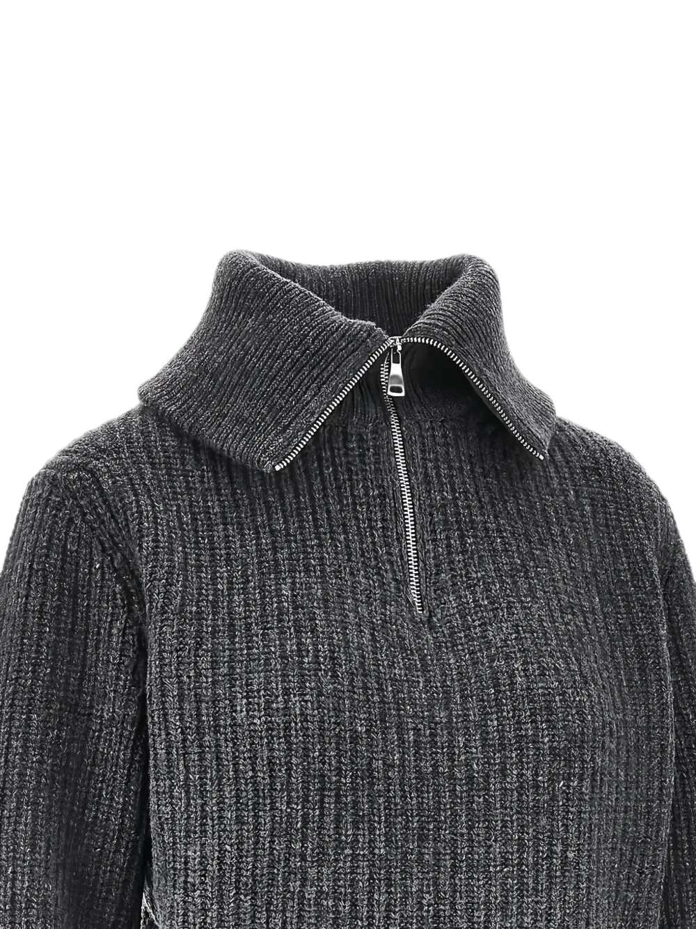Weekend Max Mara Wollen coltrui met rits Grijs