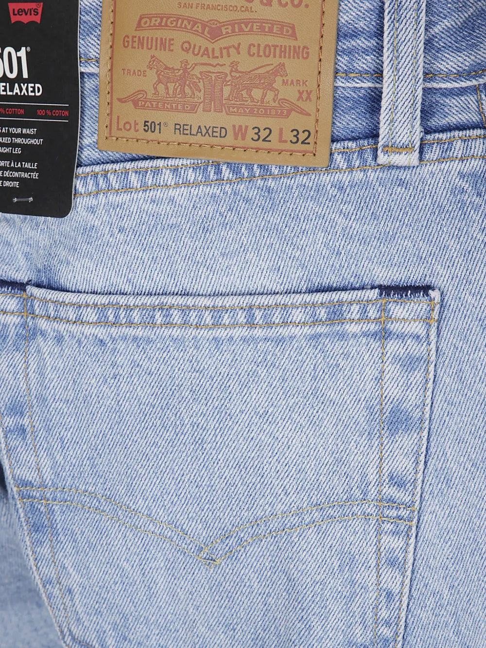 Levi's 501 loose-fit jeans Blauw
