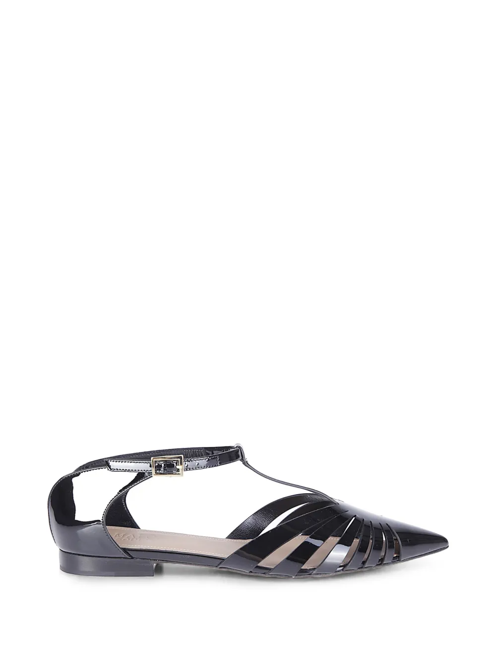 Malone Souliers Jennifer flat mules Zwart