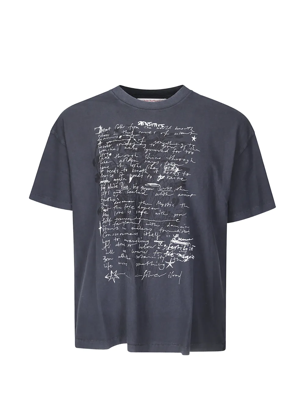 Stockholm Surfboard Club cotton T-shirt - Nero